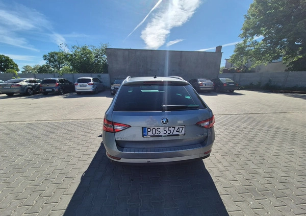 Skoda Superb cena 65000 przebieg: 145000, rok produkcji 2015 z Przysucha małe 154